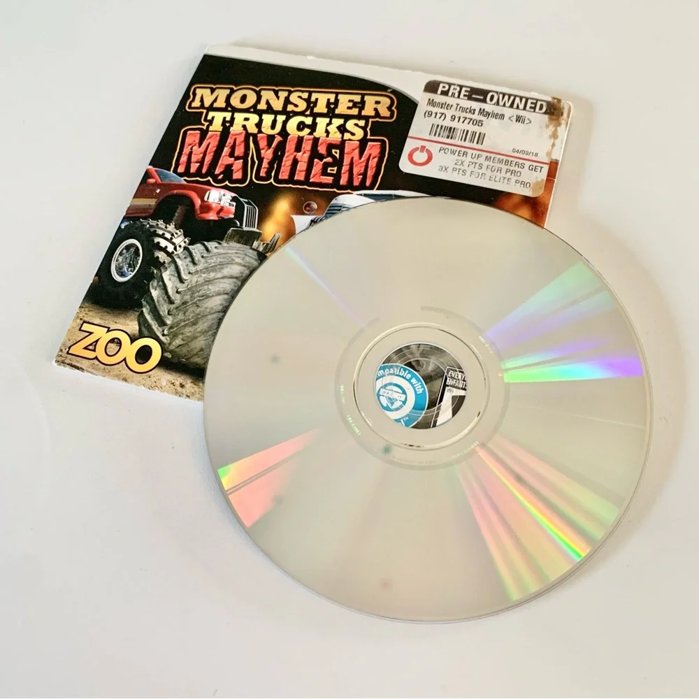 Nintendo Wii Monster Truck Mayhem Game